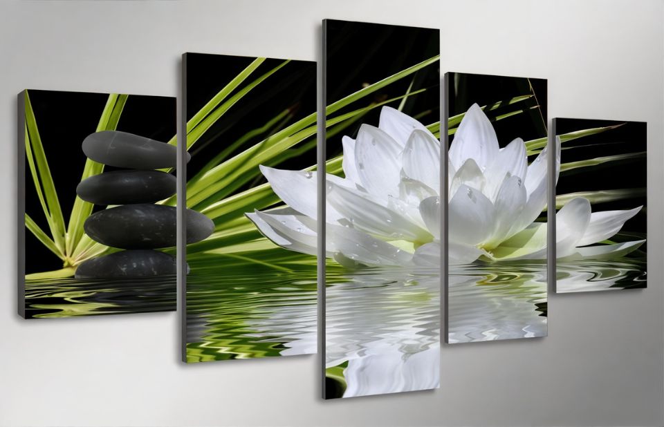 Tableau Fleur de lotus