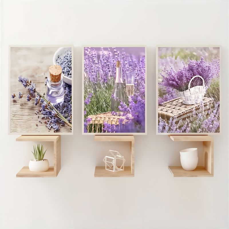 Tableau Lavande cadre