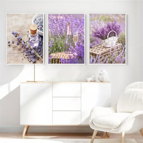 Tableau de lavande