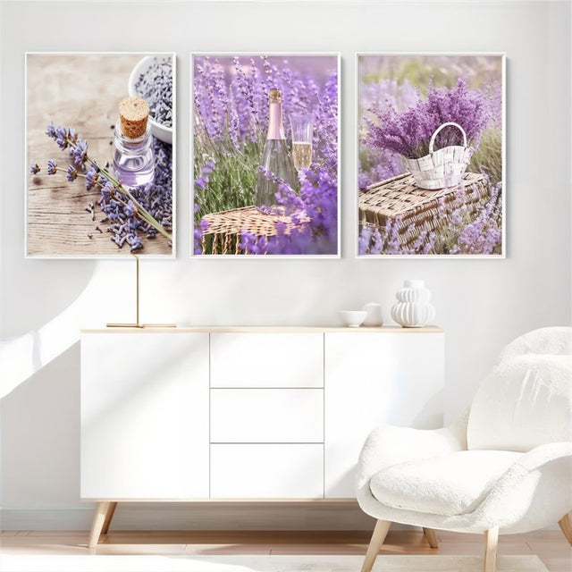 Tableau de lavande