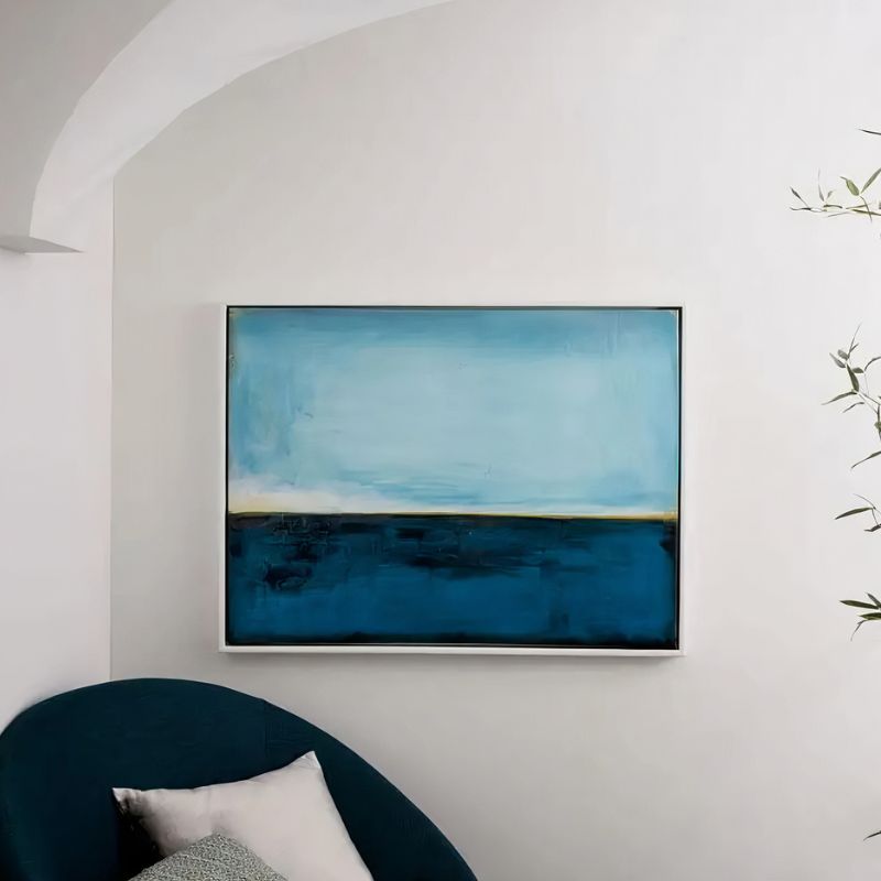 Tableau mer minimaliste