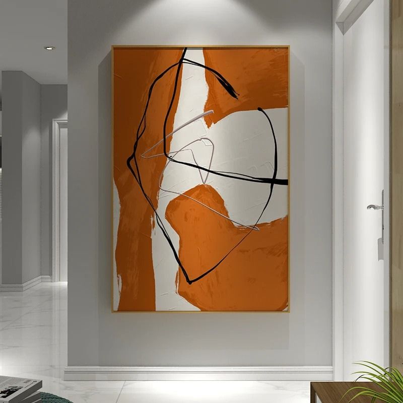 Tableau minimaliste abstrait