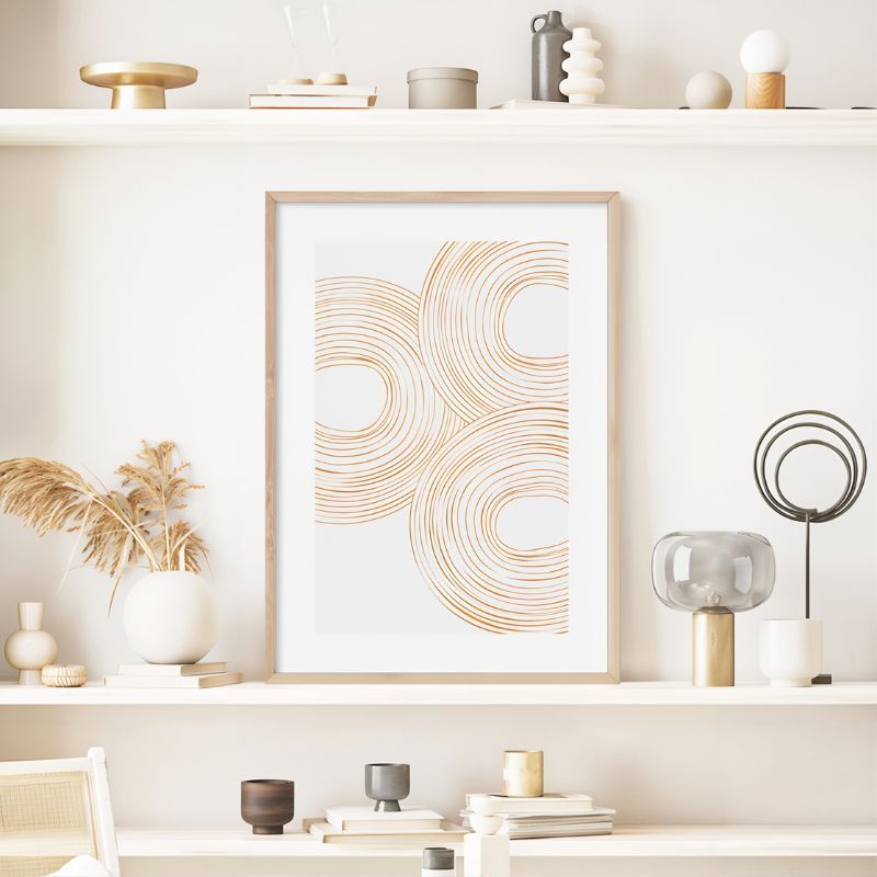 Tableau Minimaliste Beige photo deco