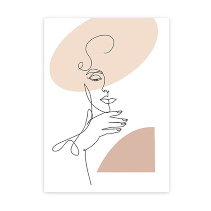 Tableau Minimaliste Femme toile 2