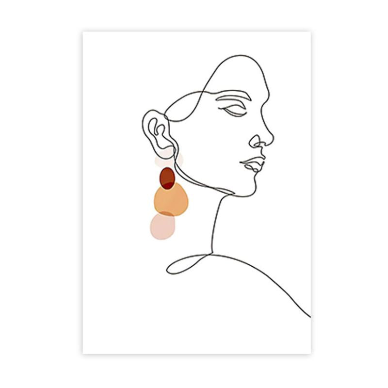 Tableau Minimaliste Femme