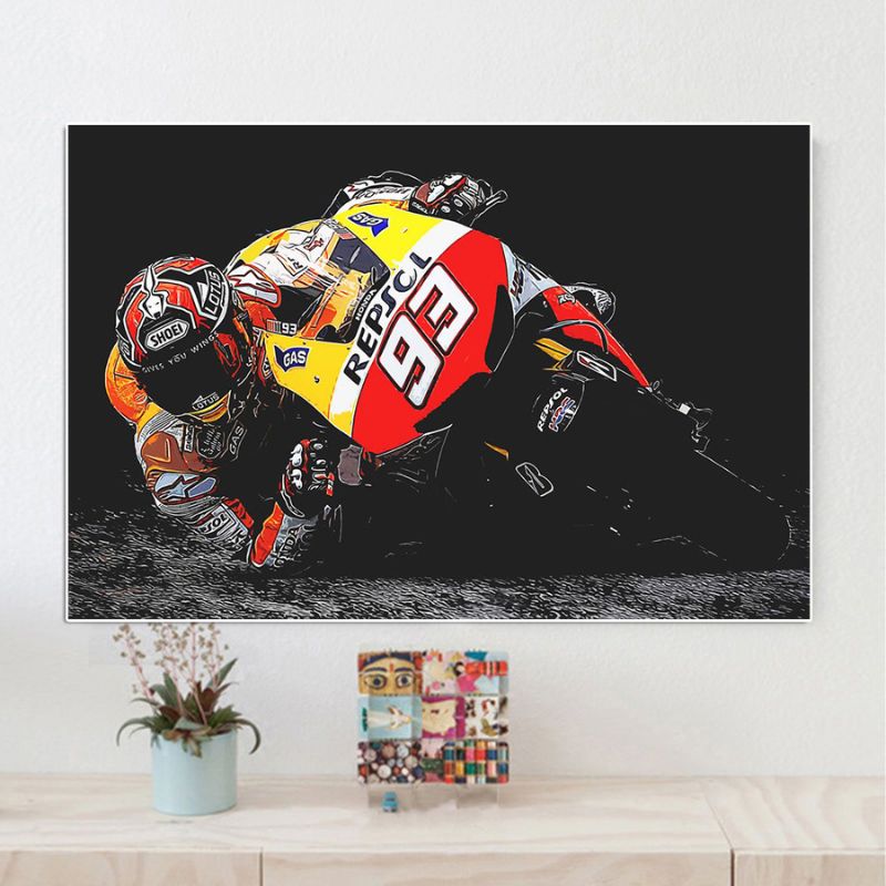 Tableau Moto Sportive décoration