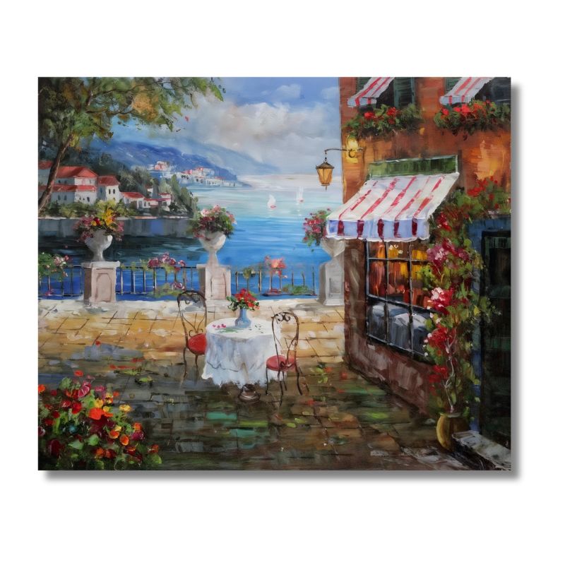 Tableau Paysage Italien toile