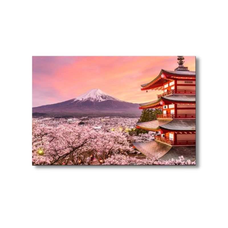 Tableau paysage japonais
