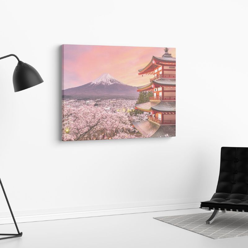 Tableau paysage japonais