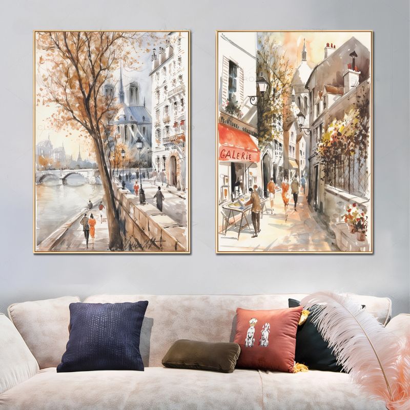 Paysage Tableau Parisien
