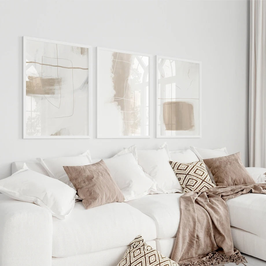 Tableau salon cocooning mur