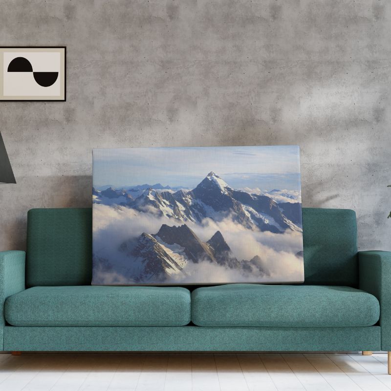 Tableau sommet de montagne