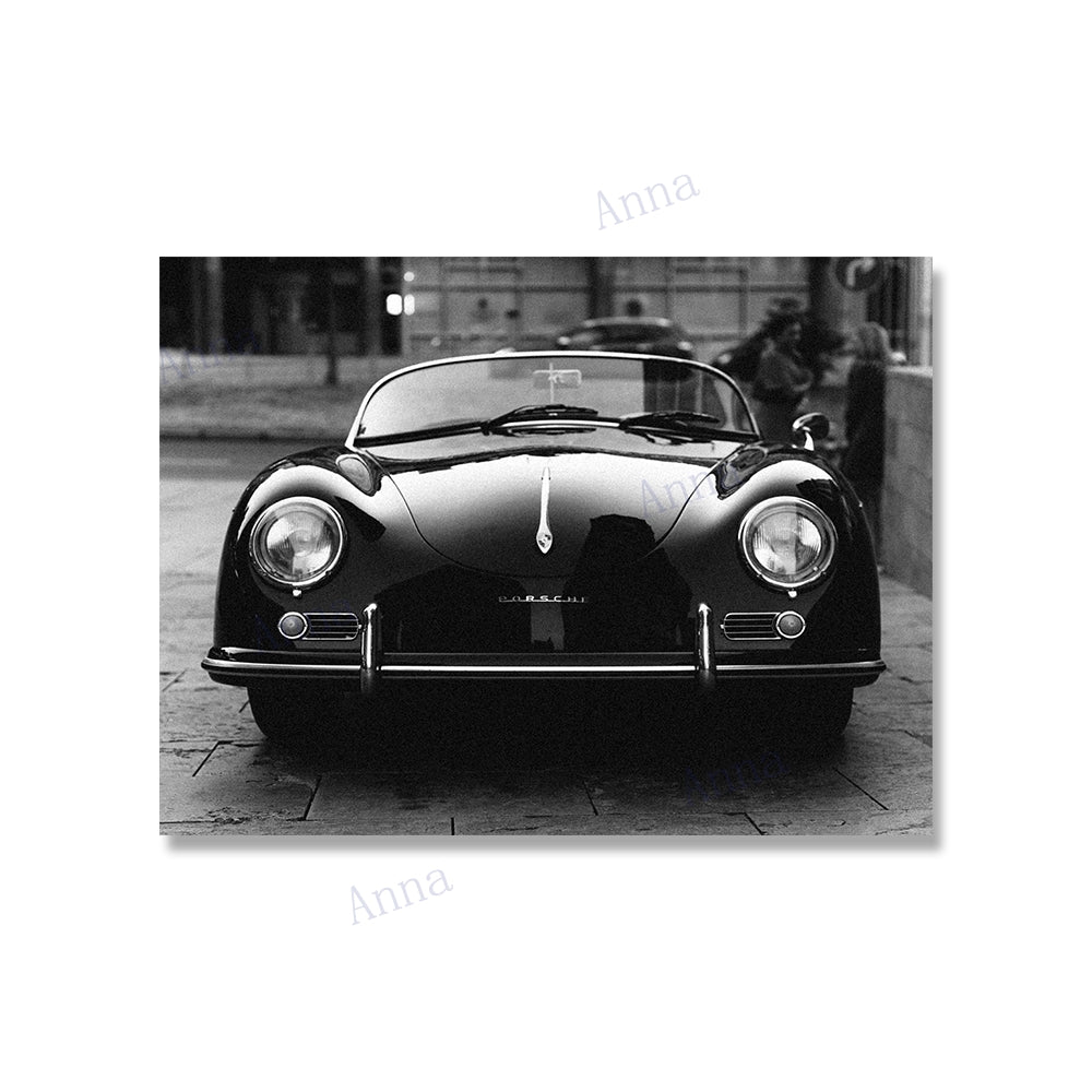 Tableau Porsche Vintage
