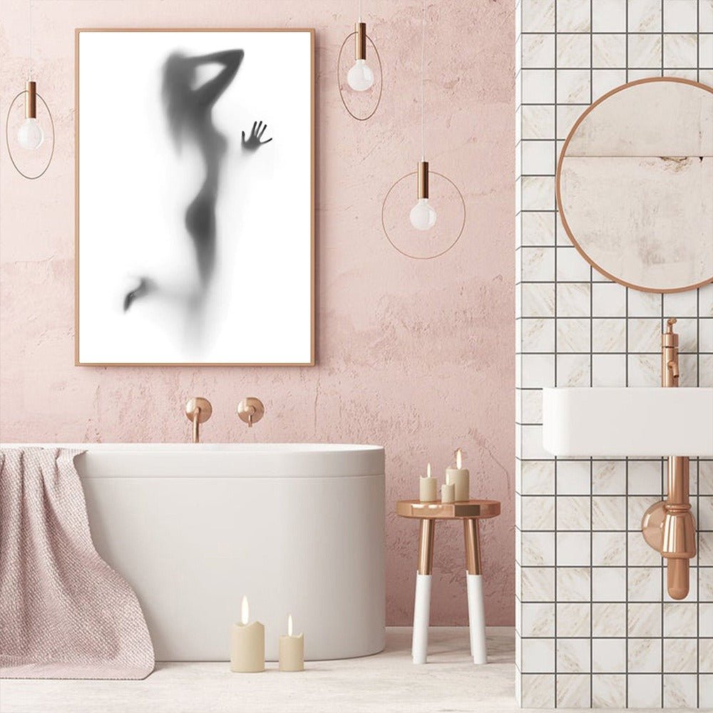 tableau silhouette femme