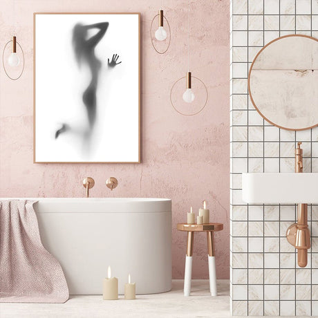 tableau silhouette femme