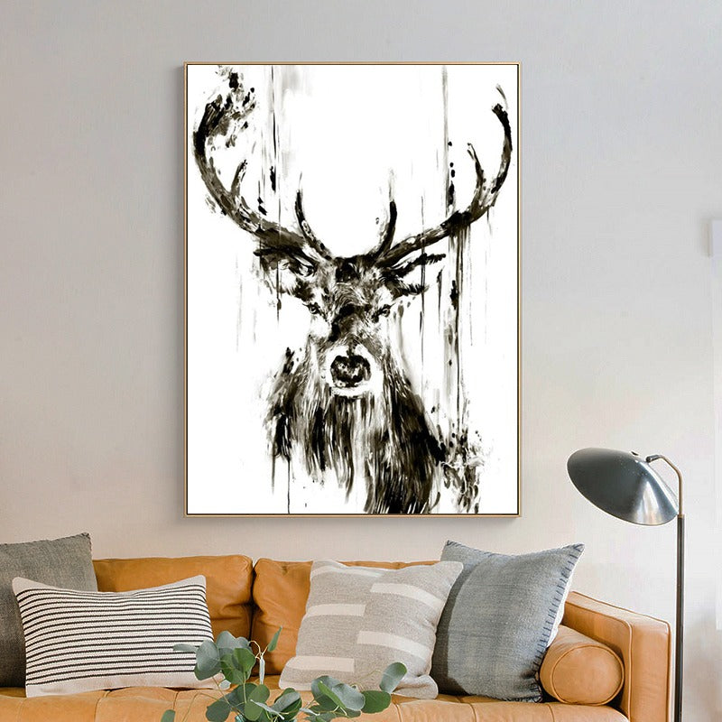 Tableau Peinture de Cerf