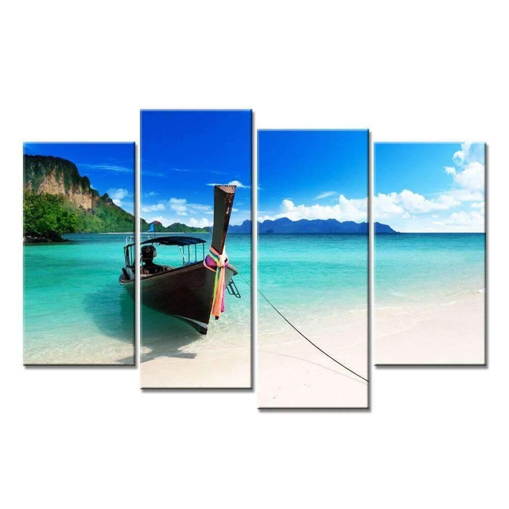 AMARRAGE - Toile imprimée sur châssis - Art-Cadre.fr