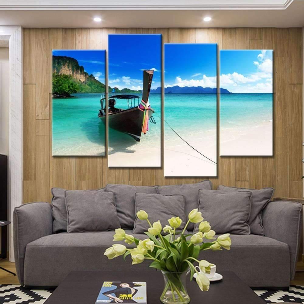 AMARRAGE - Toile imprimée sur châssis - Art-Cadre.fr