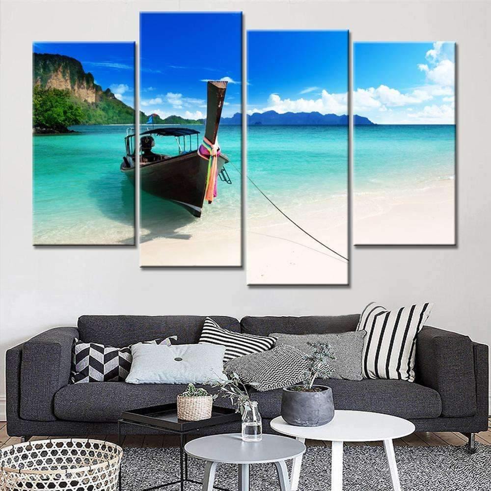 AMARRAGE - Toile imprimée sur châssis - Art-Cadre.fr