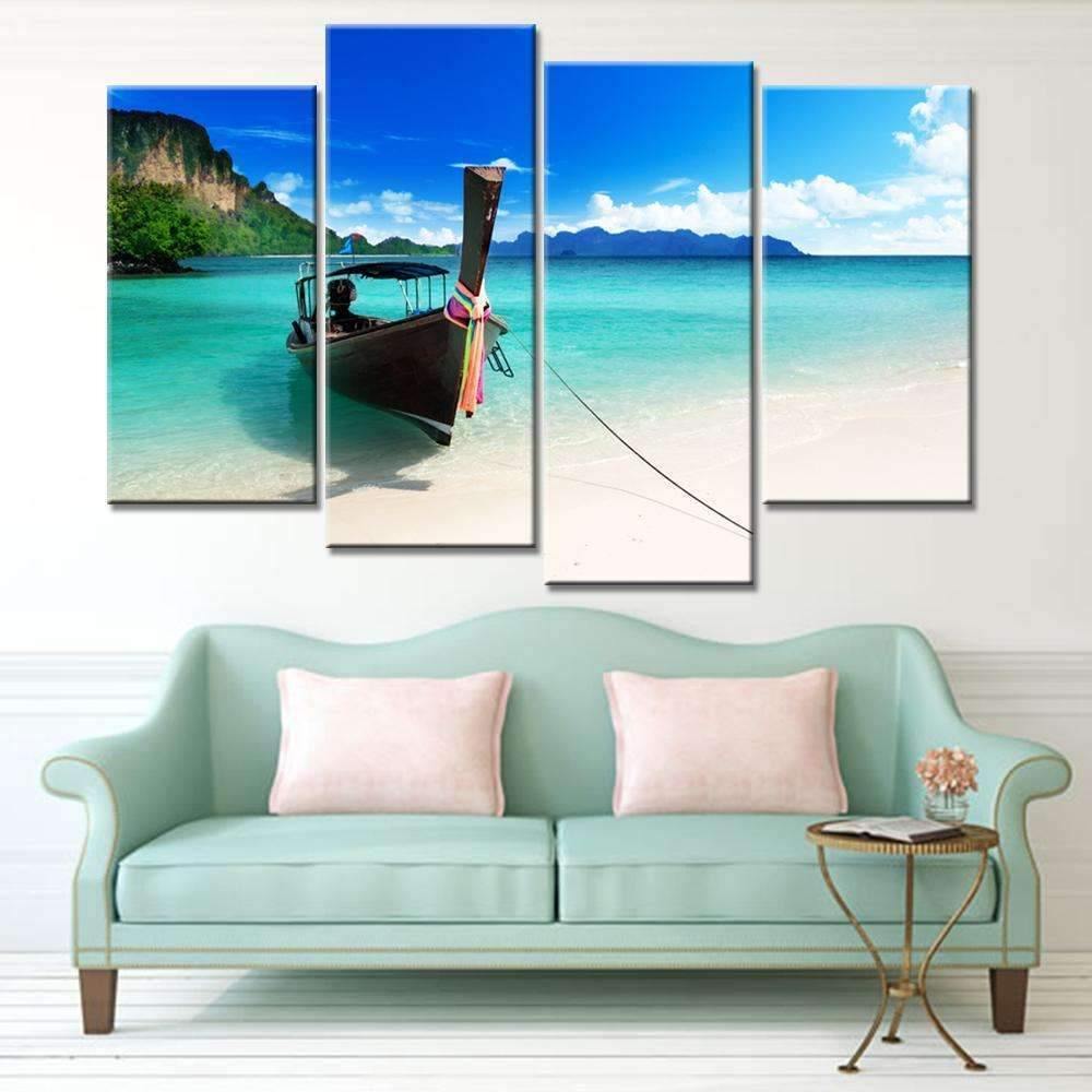 AMARRAGE - Toile imprimée sur châssis - Art-Cadre.fr