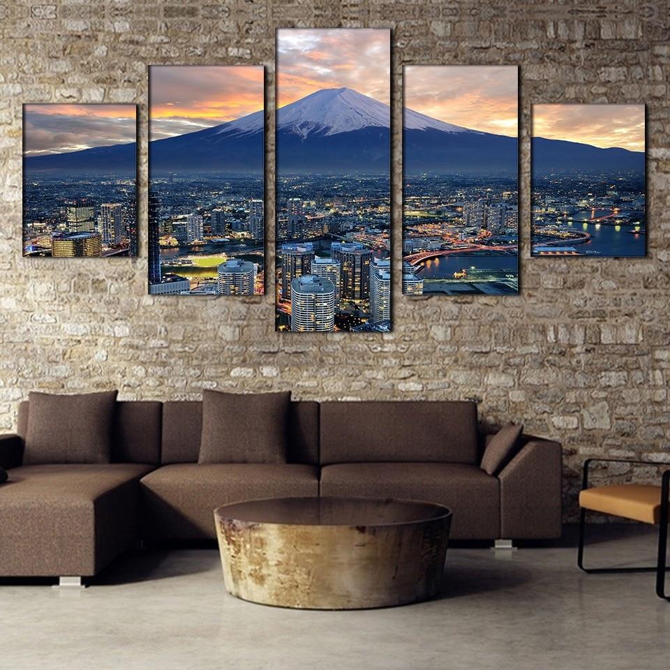 MONT-FUJI, JAPON - Toile imprimée sur châssis - Art-Cadre.fr