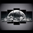 PAYSAGE DE LUNE - Toile imprimée sur châssis - Art-Cadre.fr