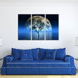 PAYSAGE NOCTURNE - Toile imprimée sur châssis - Art-Cadre.fr