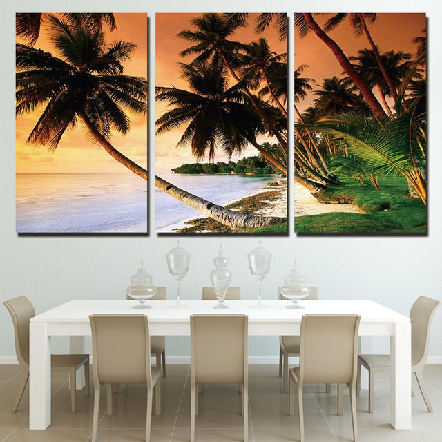 Tableau Plage de Cocotiers
