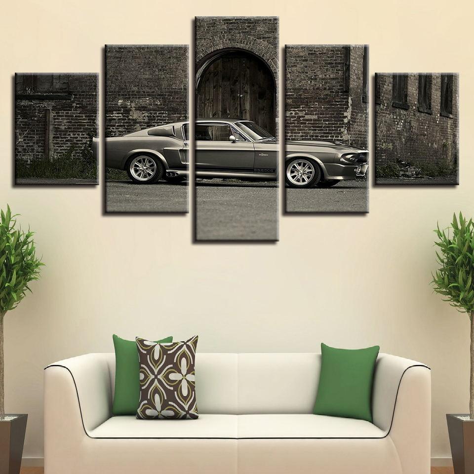 SHELBY GT 500 CR - Toile imprimée sur châssis - Art-Cadre.fr