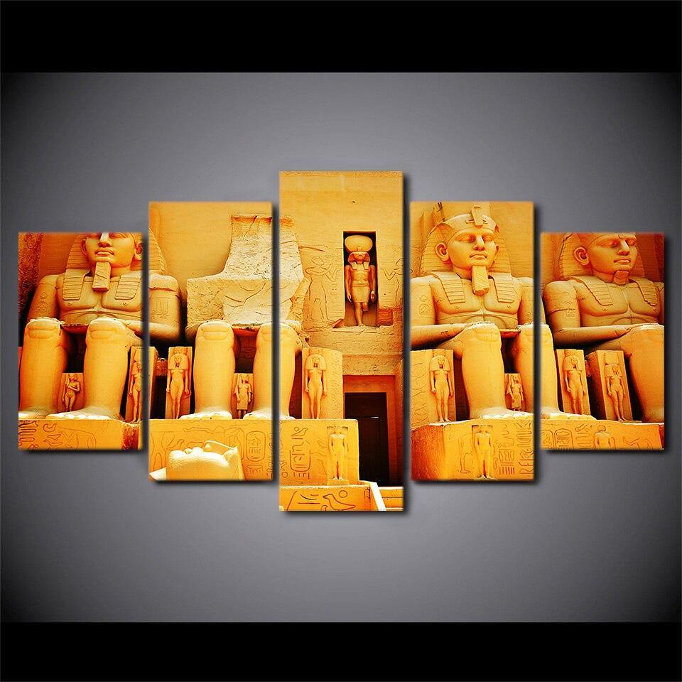 ABOU SIMBEL, ÉGYPTE - Tableau mural sur toile imprimée - Art-Cadre.fr