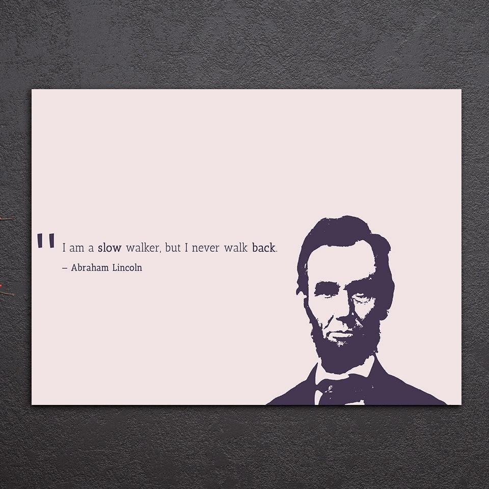 ABRAHAM LINCOLN - Tableau mural sur toile imprimée - Art-Cadre.fr