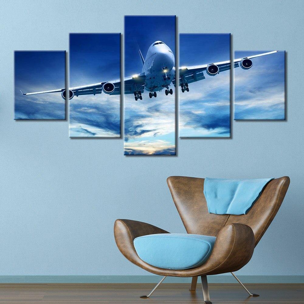 BASSE ALTITUDE - Tableau mural sur toile imprimée - Art-Cadre.fr