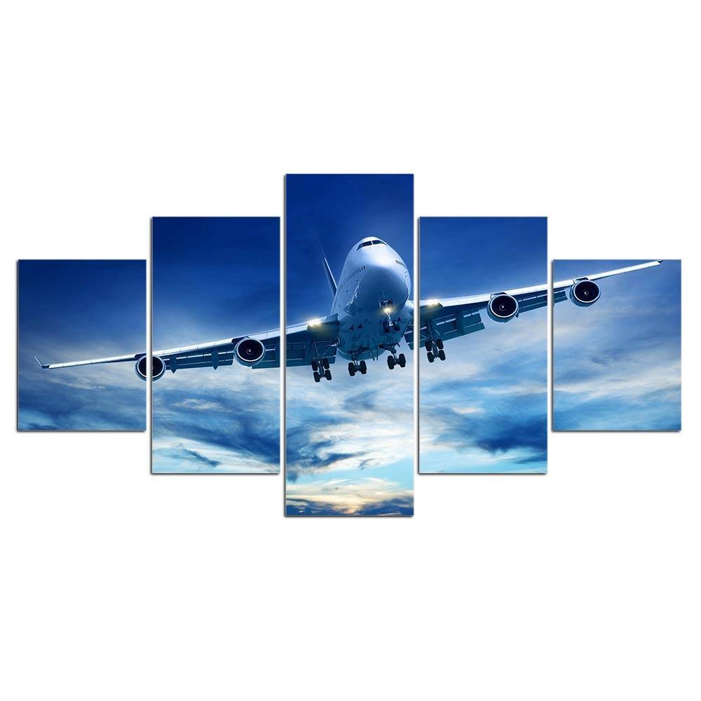 BASSE ALTITUDE - Tableau mural sur toile imprimée - Art-Cadre.fr