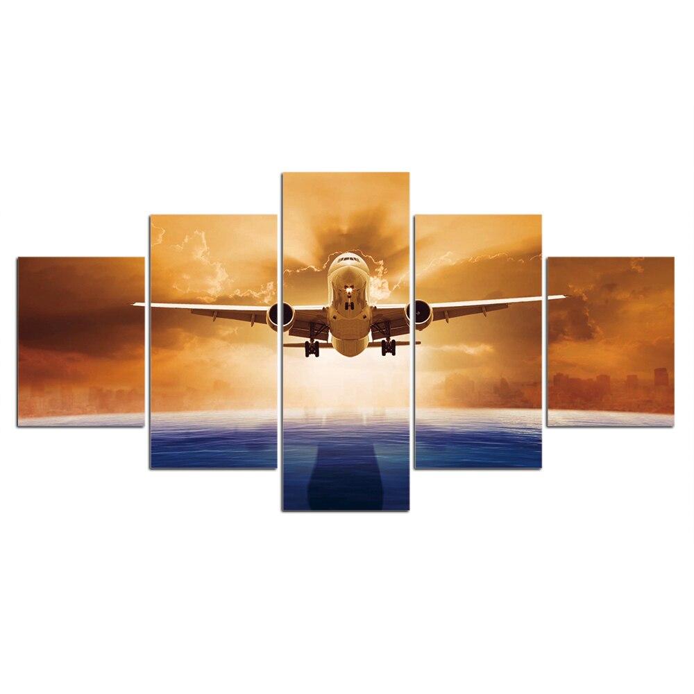 Tableau Avion au décollage | Décoration murale imprimée sur toile. - Art-Cadre.fr