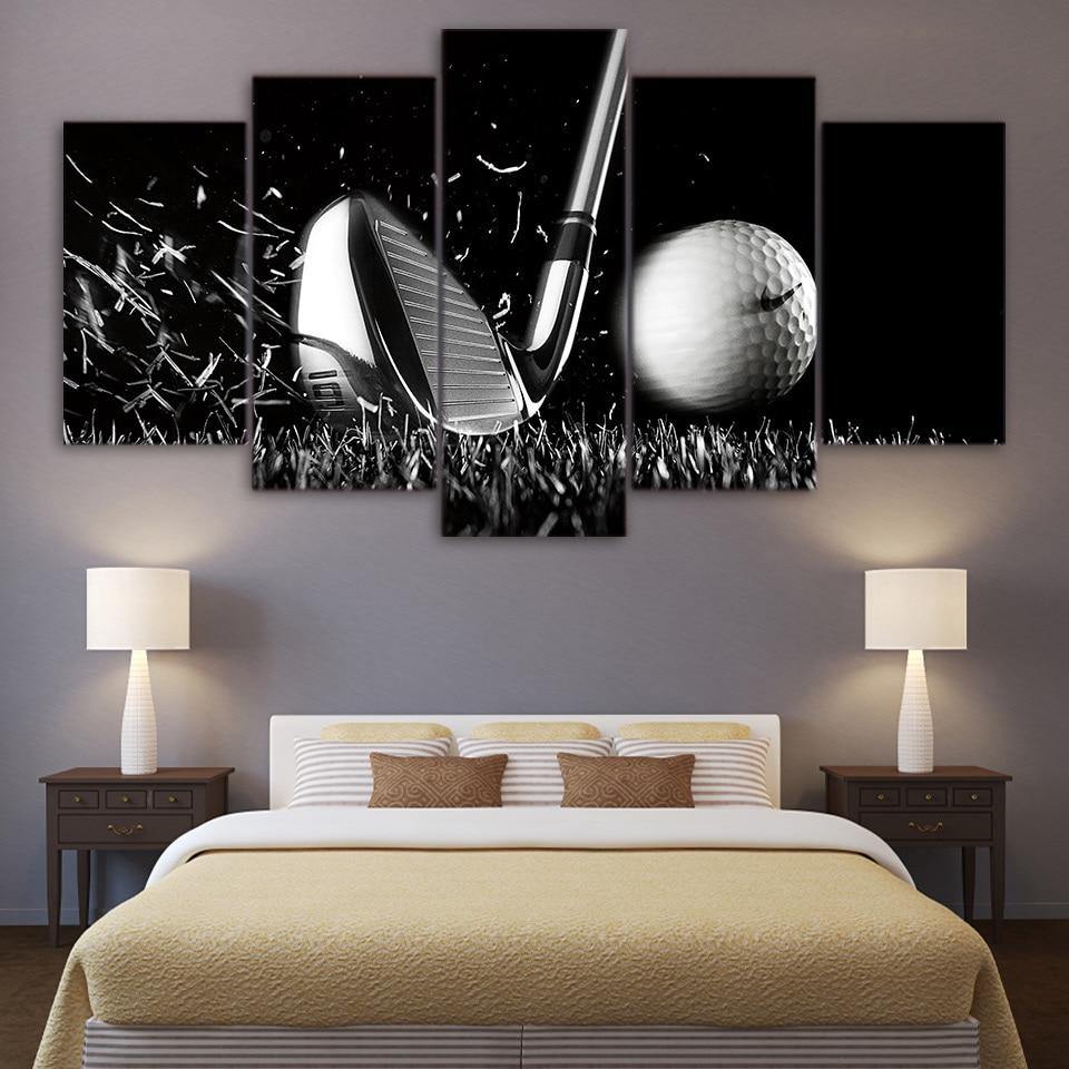 BALLE DE GOLF - Tableau mural sur toile imprimée - Art-Cadre.fr