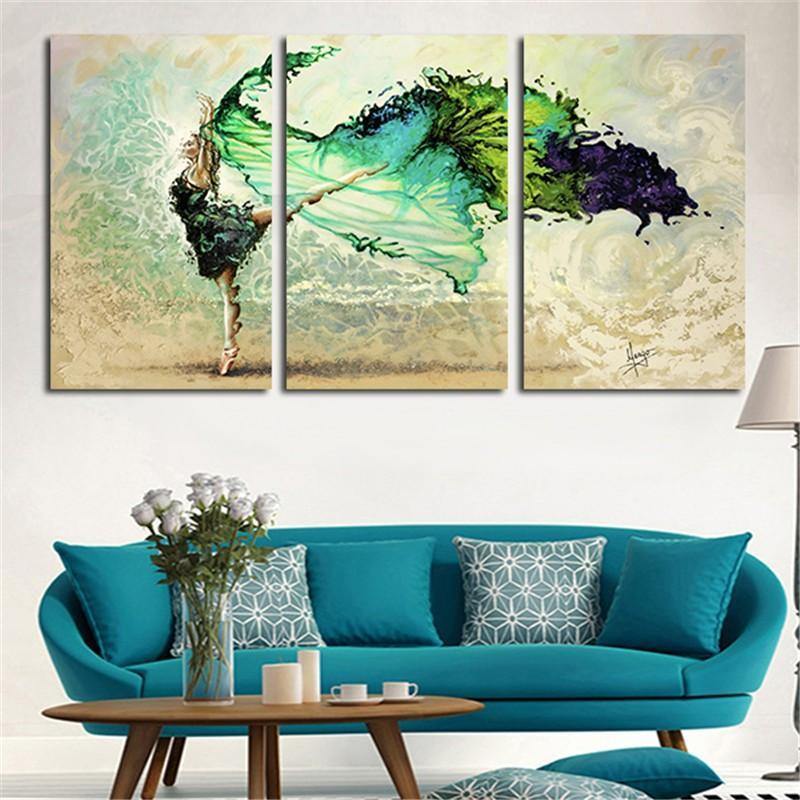 BALLERINE - Tableau mural sur toile imprimée - Art-Cadre.fr