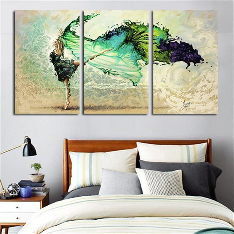 BALLERINE - Tableau mural sur toile imprimée - Art-Cadre.fr