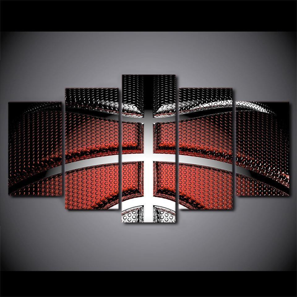 BALLON DE BASKET - Tableau mural sur toile imprimée - Art-Cadre.fr