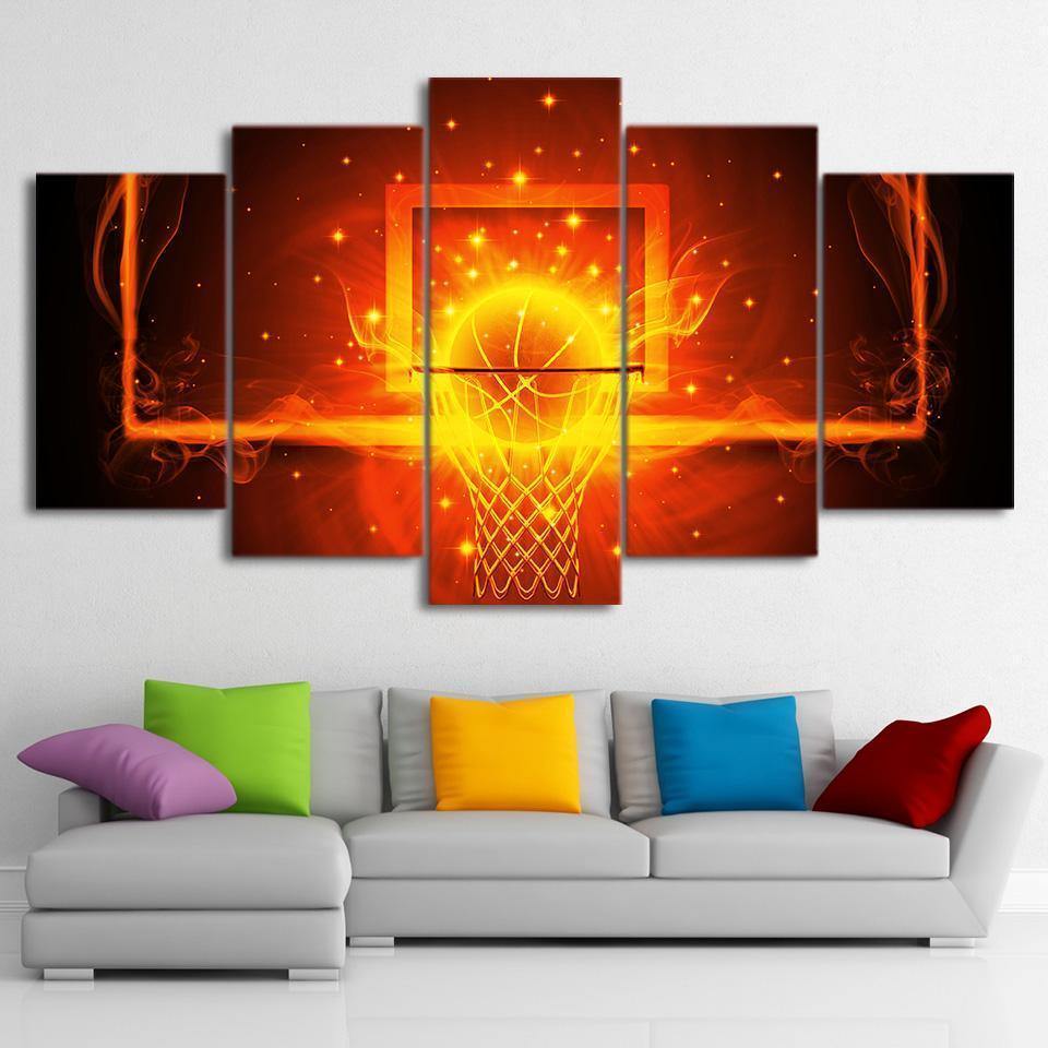 BALLON DE FEU - Tableau mural sur toile imprimée - Art-Cadre.fr