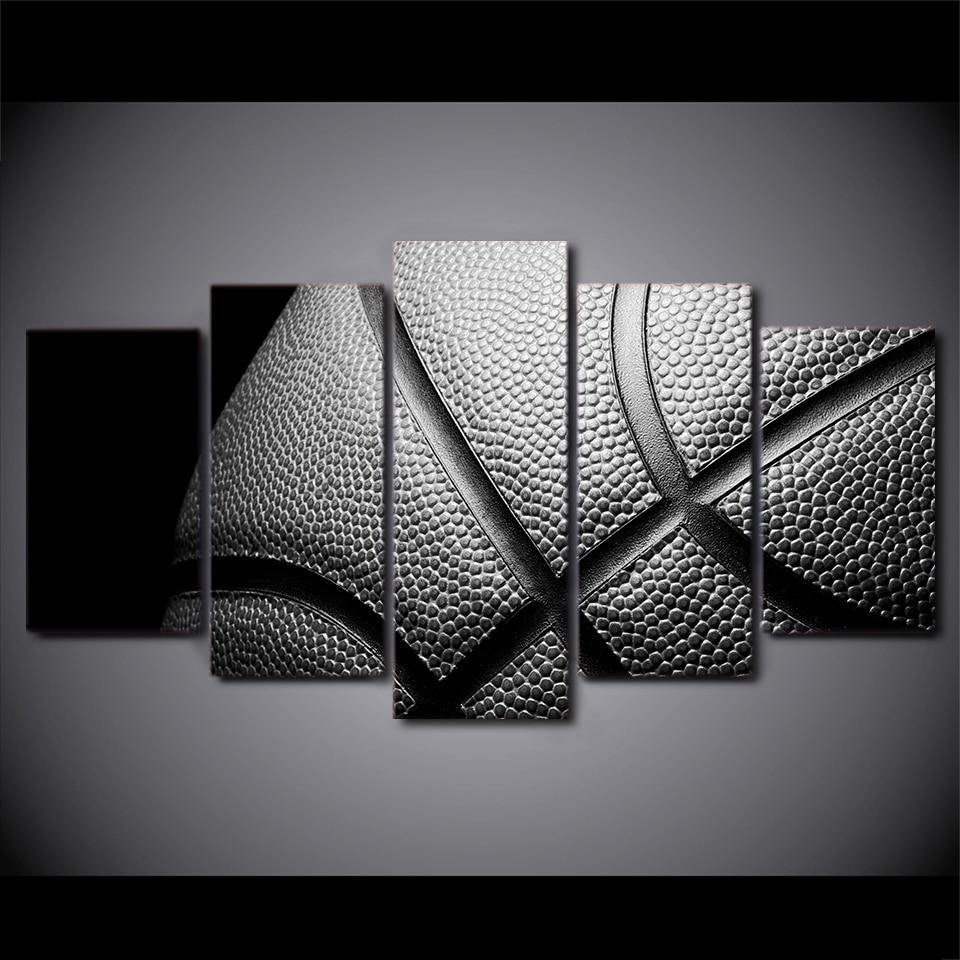 BASKET NOIR ET BLANC - Tableau mural sur toile imprimée - Art-Cadre.fr