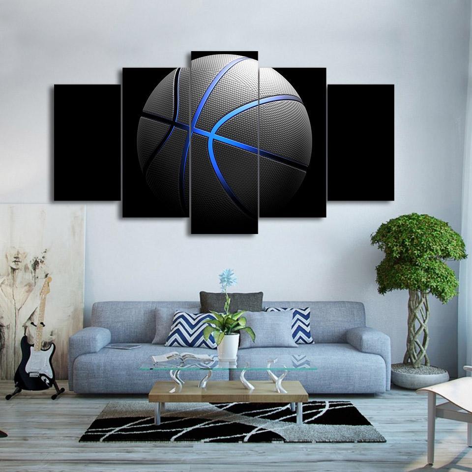 BASKETBALL - Tableau mural sur toile imprimée - Art-Cadre.fr