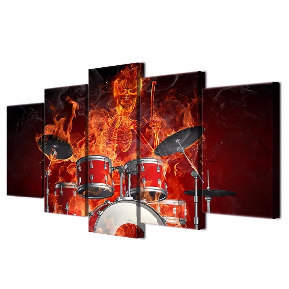 BATTEUR EN FUSION - Tableau mural sur toile imprimée - Art-Cadre.fr