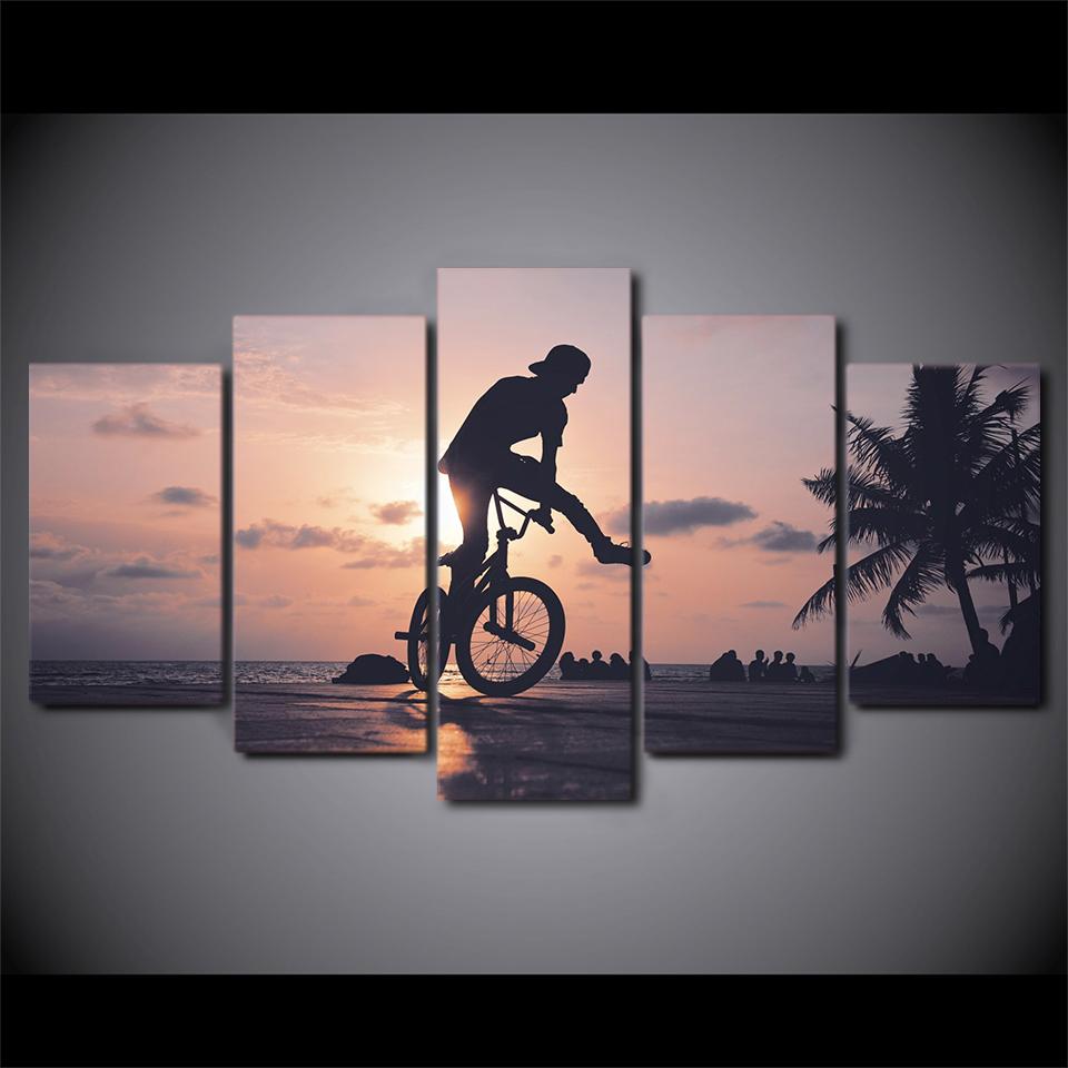 DIRT, BMX - Tableau mural sur toile imprimée - Art-Cadre.fr