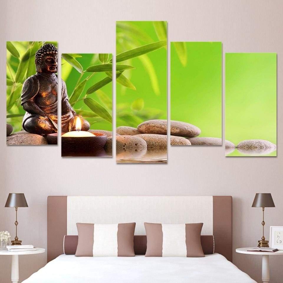 Tableau Bouddha Zen - Tableau mural sur toile imprimée - Art-Cadre.fr