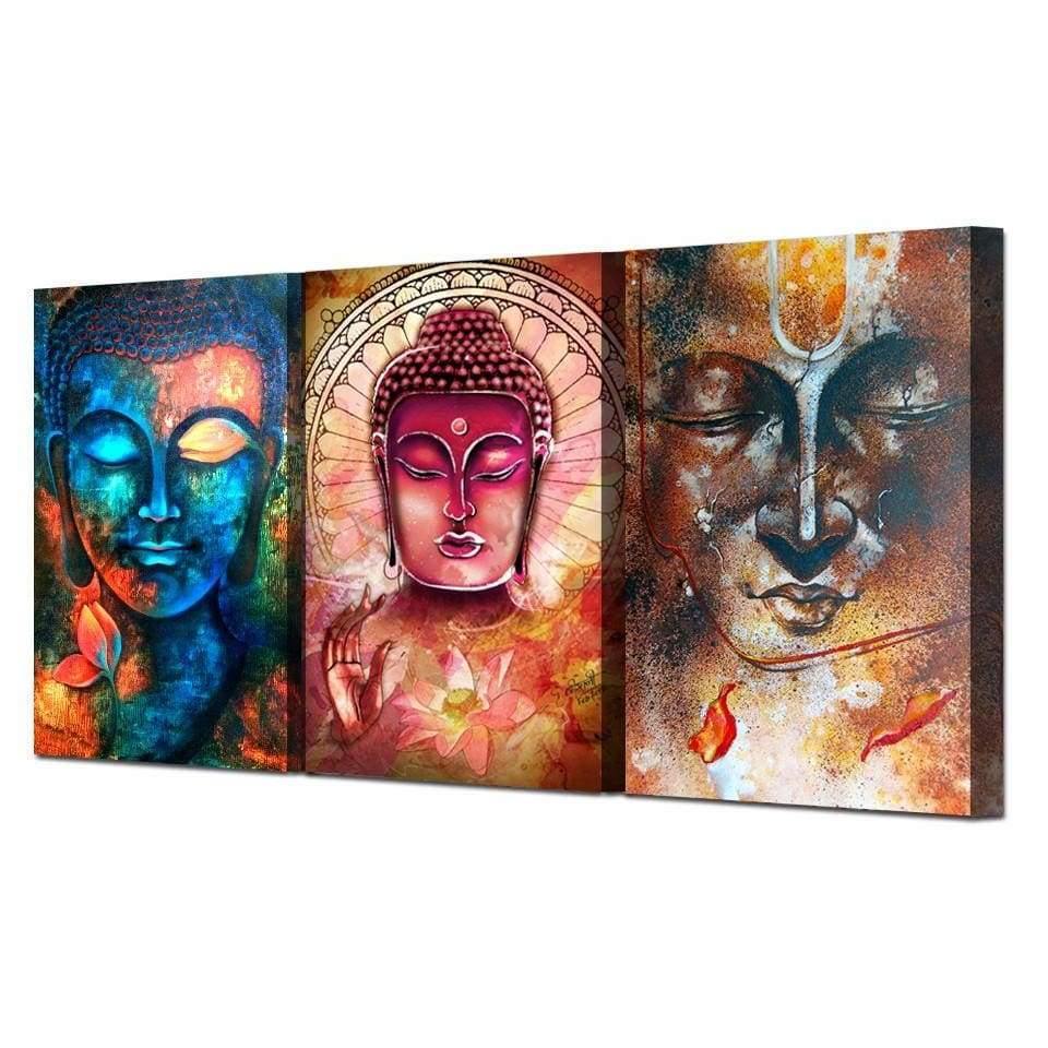 BOUDDHA 6 - Tableau mural sur toile imprimée - Art-Cadre.fr