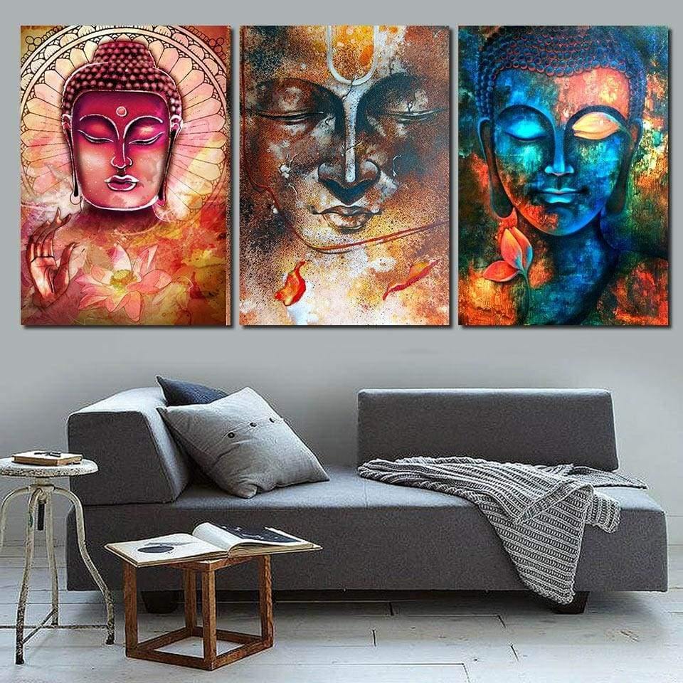 BOUDDHA 6 - Tableau mural sur toile imprimée - Art-Cadre.fr
