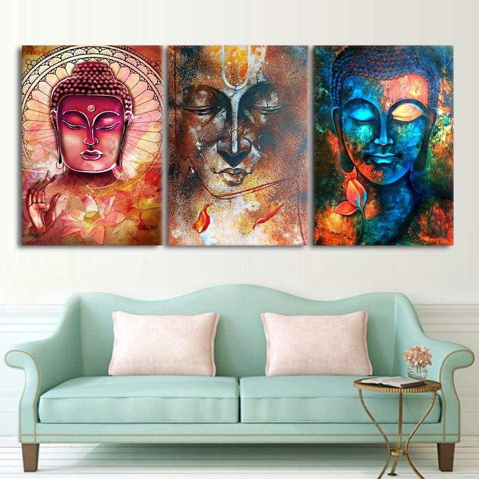 BOUDDHA 6 - Tableau mural sur toile imprimée - Art-Cadre.fr