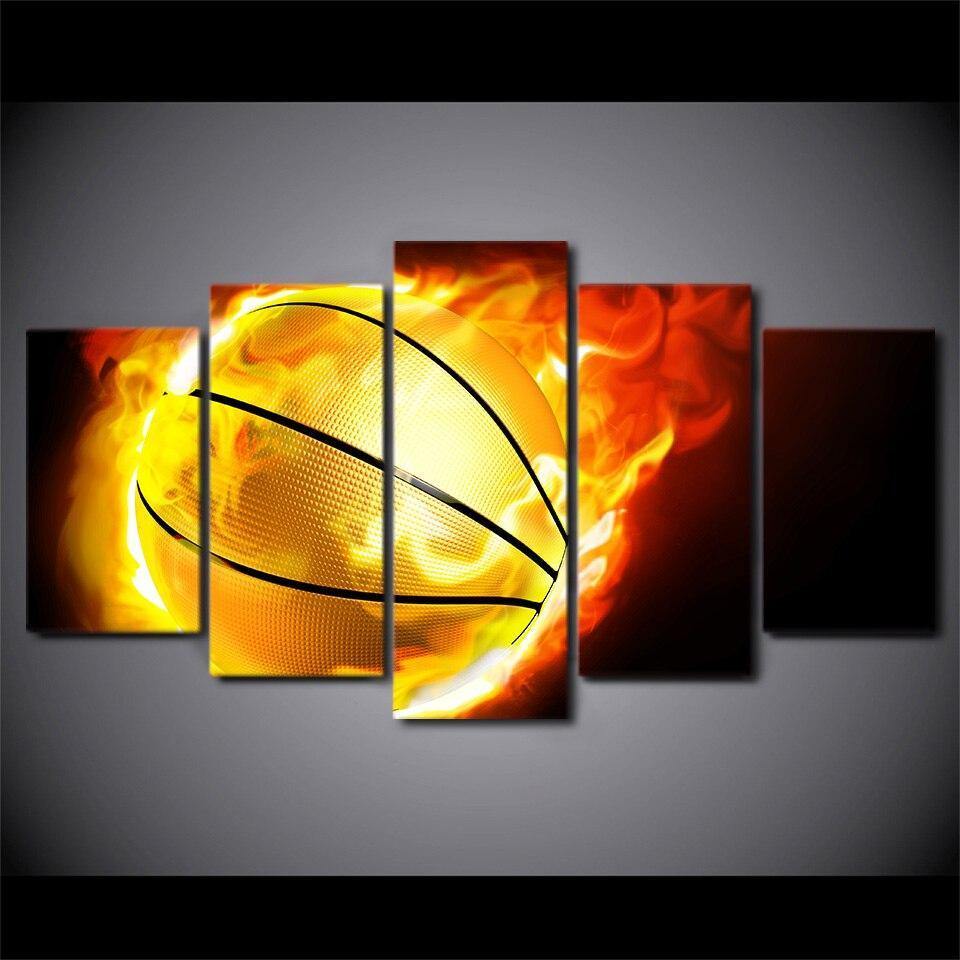 BOULE DE FEU - Tableau mural sur toile imprimée - Art-Cadre.fr