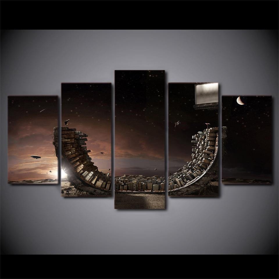 BOWL FICTION - Tableau mural sur toile imprimée - Art-Cadre.fr