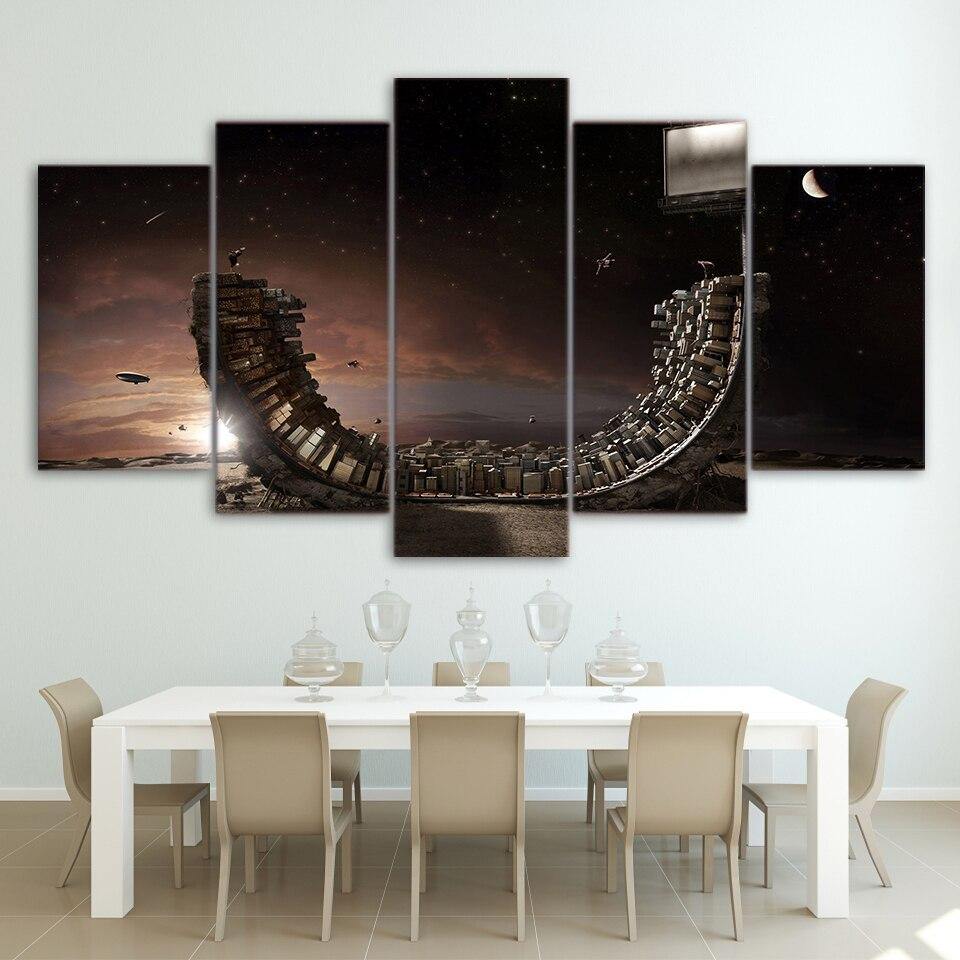 BOWL FICTION - Tableau mural sur toile imprimée - Art-Cadre.fr